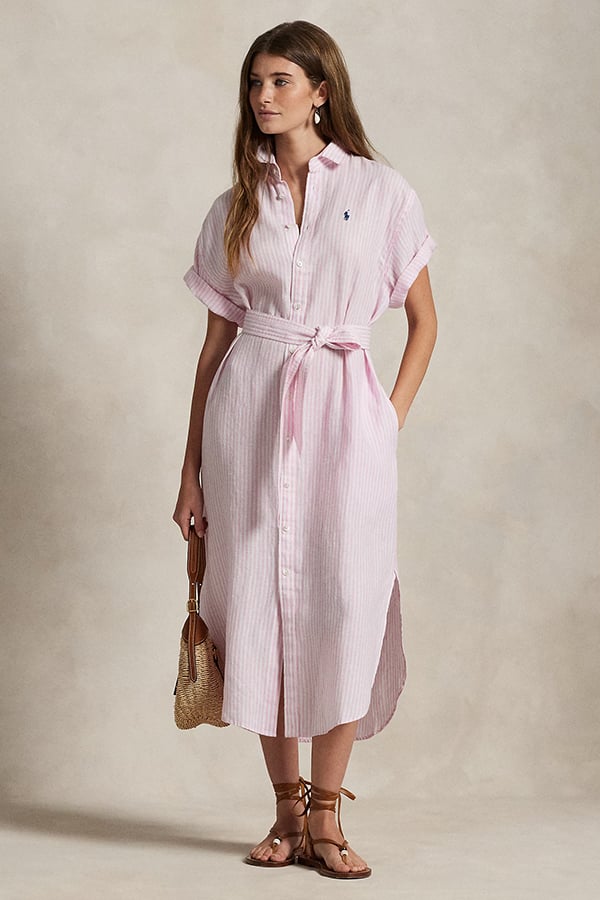 ΦΟΡΕΜΑ POLO RALPH LAUREN - 1880A WHITE/PINK
